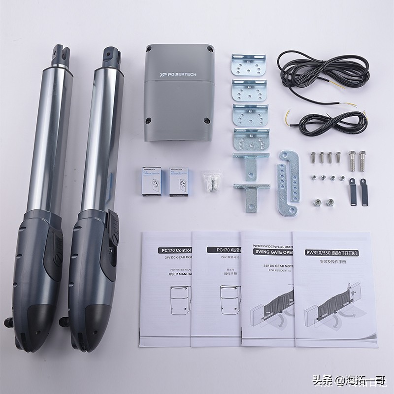 八字开门机的开门角度设置方法,直臂开门机对比八字开门机