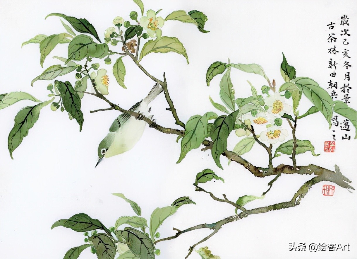 小清新写意国画,值得收藏的小写意国画