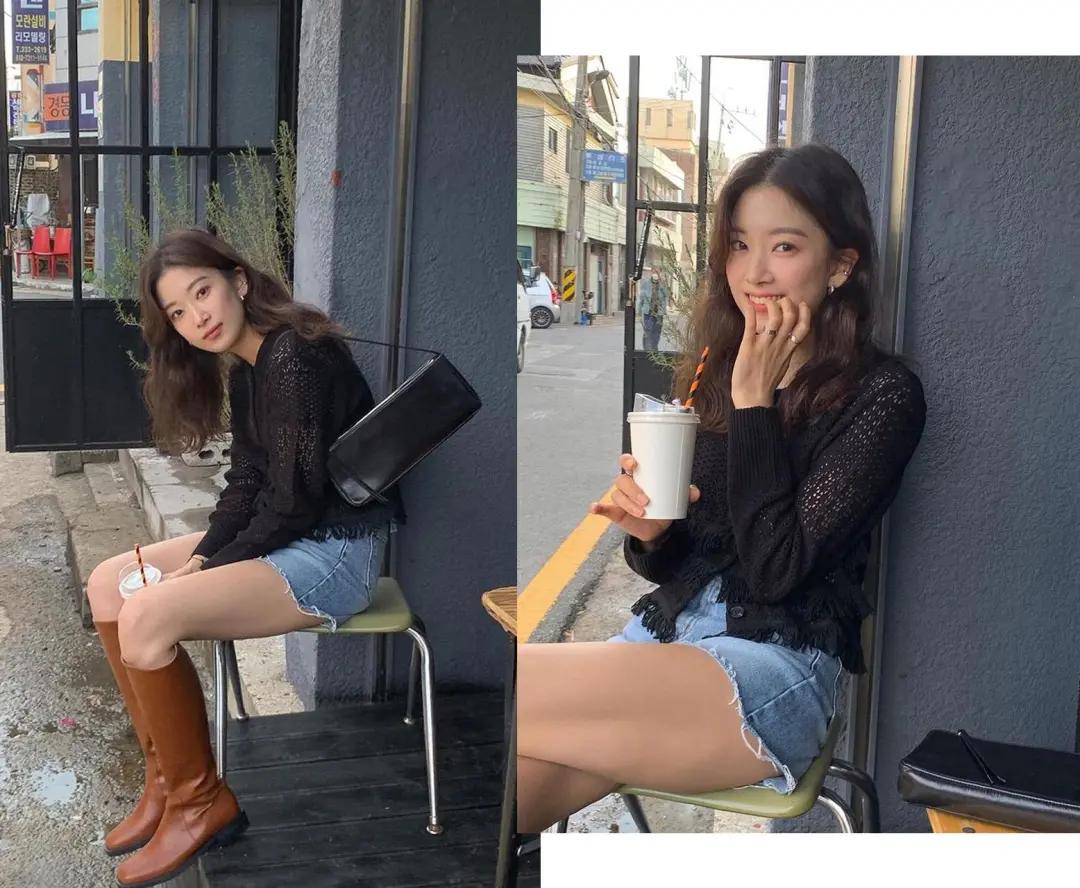 秋天穿jk该怎么搭配裤子,秋天穿裙子腿冷怎么搭配