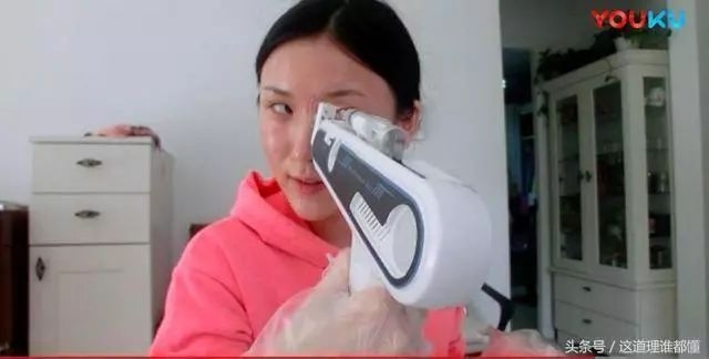 恐怖直播网红,吓人的打水光针视频