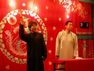 高晓攀致敬相声大师,高晓攀相声一座城