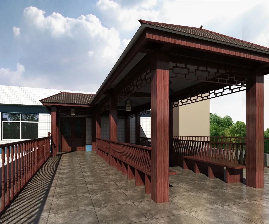 青宸美学设计,国医堂内部装修设计图