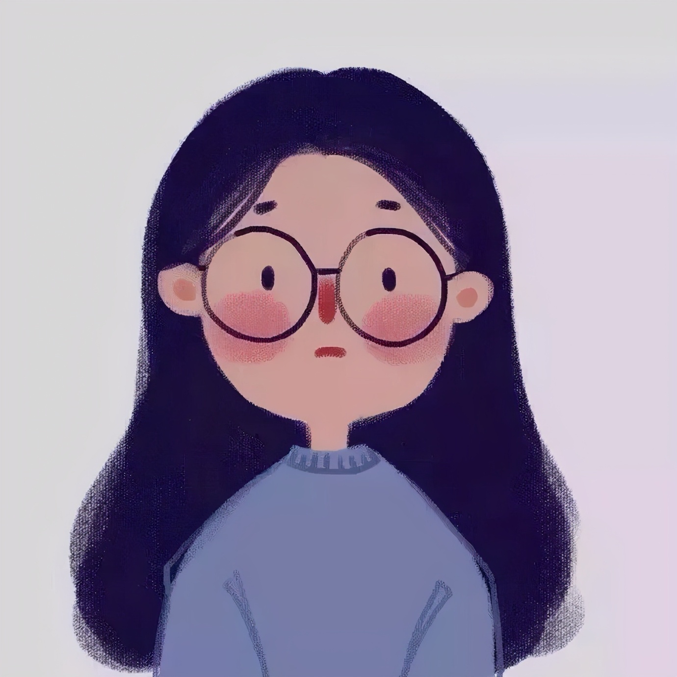 闺蜜头像萌娃卡通可爱小清新,可爱女孩头像萌娃闺蜜森系