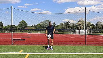 10个控球训练,真正的颠球技术