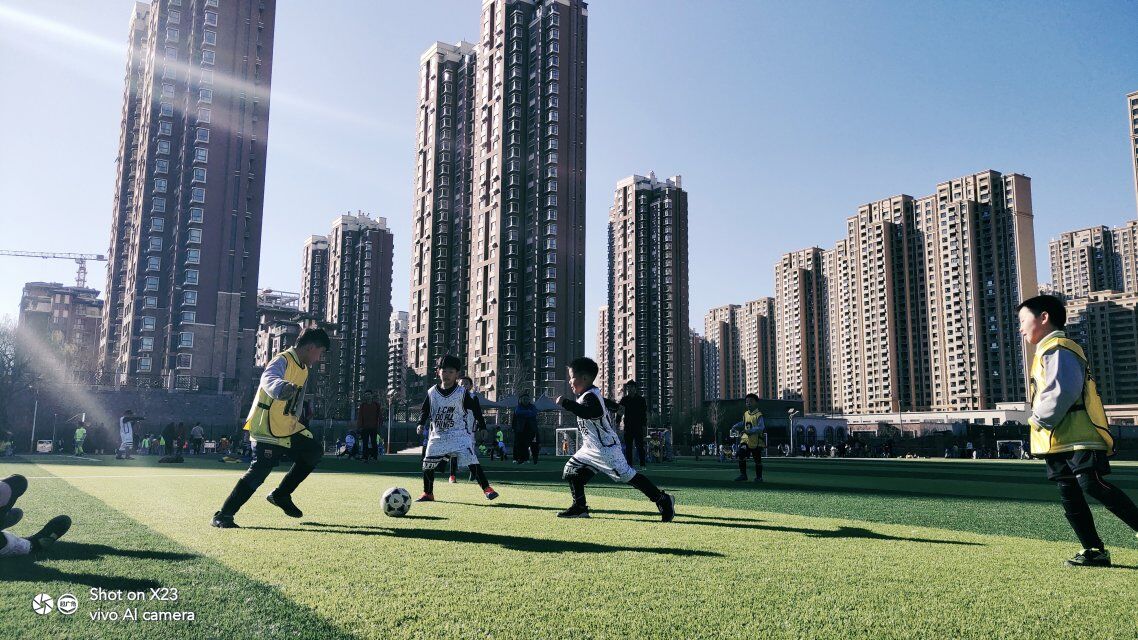 济南高新区校园足球联赛,一年级体验儿童足球