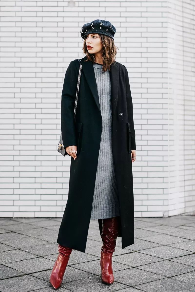 小个子长款大衣如何拯救,长款大衣怎么穿不压个子