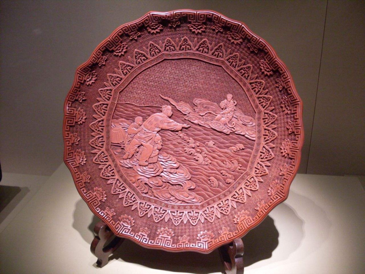 皇寺古玩市场,古玩市场老物件漆器