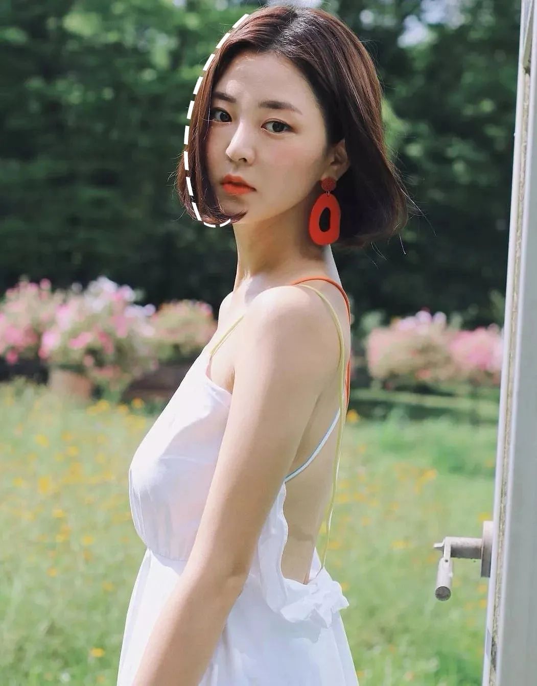 长头发显高显脸小发型,适合矮个子脸小的短发型