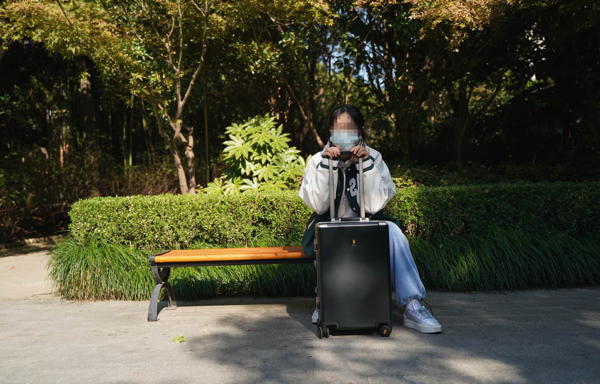 地平线8号power墨绿色,地平线8号行李箱真实测评经典款