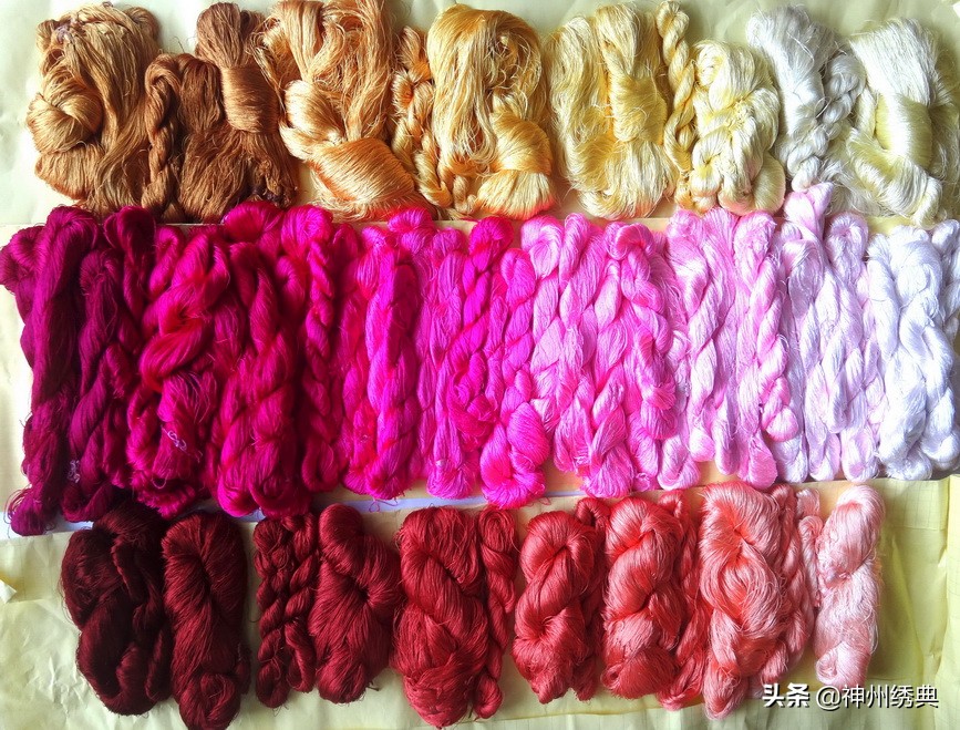 初学刺绣的十种基本针法,刺绣基础绣法