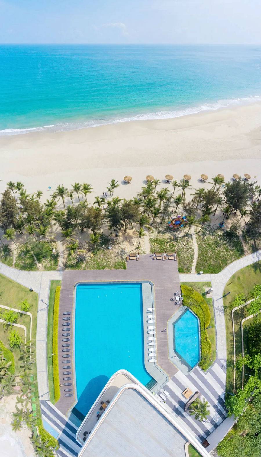 海陵岛北洛秘境酒店无边际泳池,海陵岛北洛秘境度假酒店两房一厅