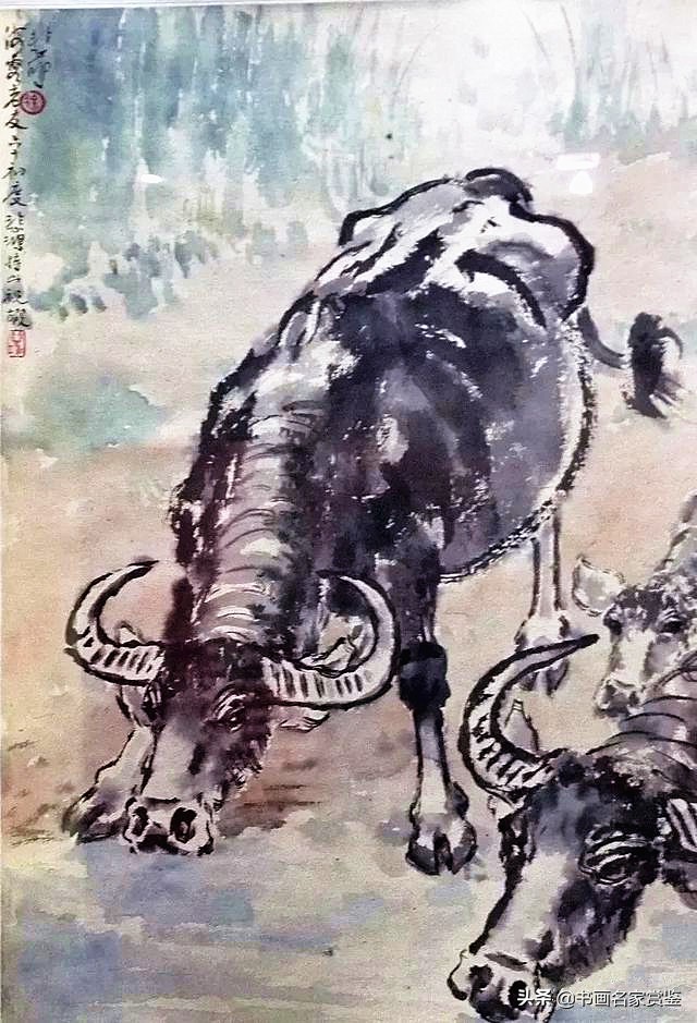 中国画家徐悲鸿图,中国画家徐悲鸿作画