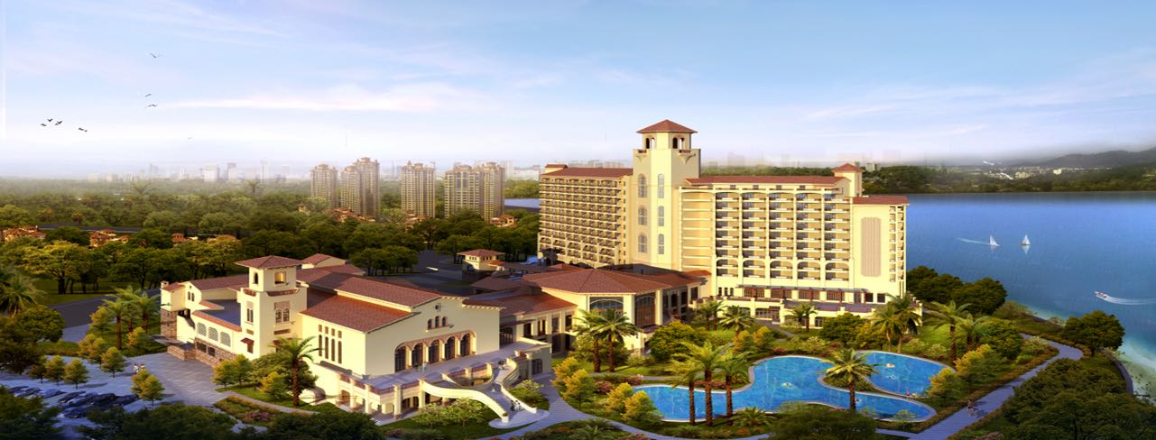 高铁附近湖景房,惠州富力湾10万一套房