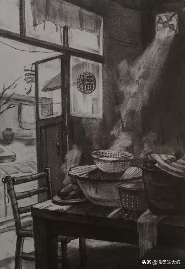 清华美院设计素描2015年高分卷,清华美院校考设计高分试卷