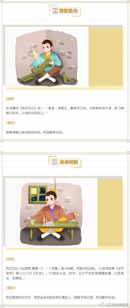 勤奋的成语故事视频,古人勤奋读书有关的成语故事