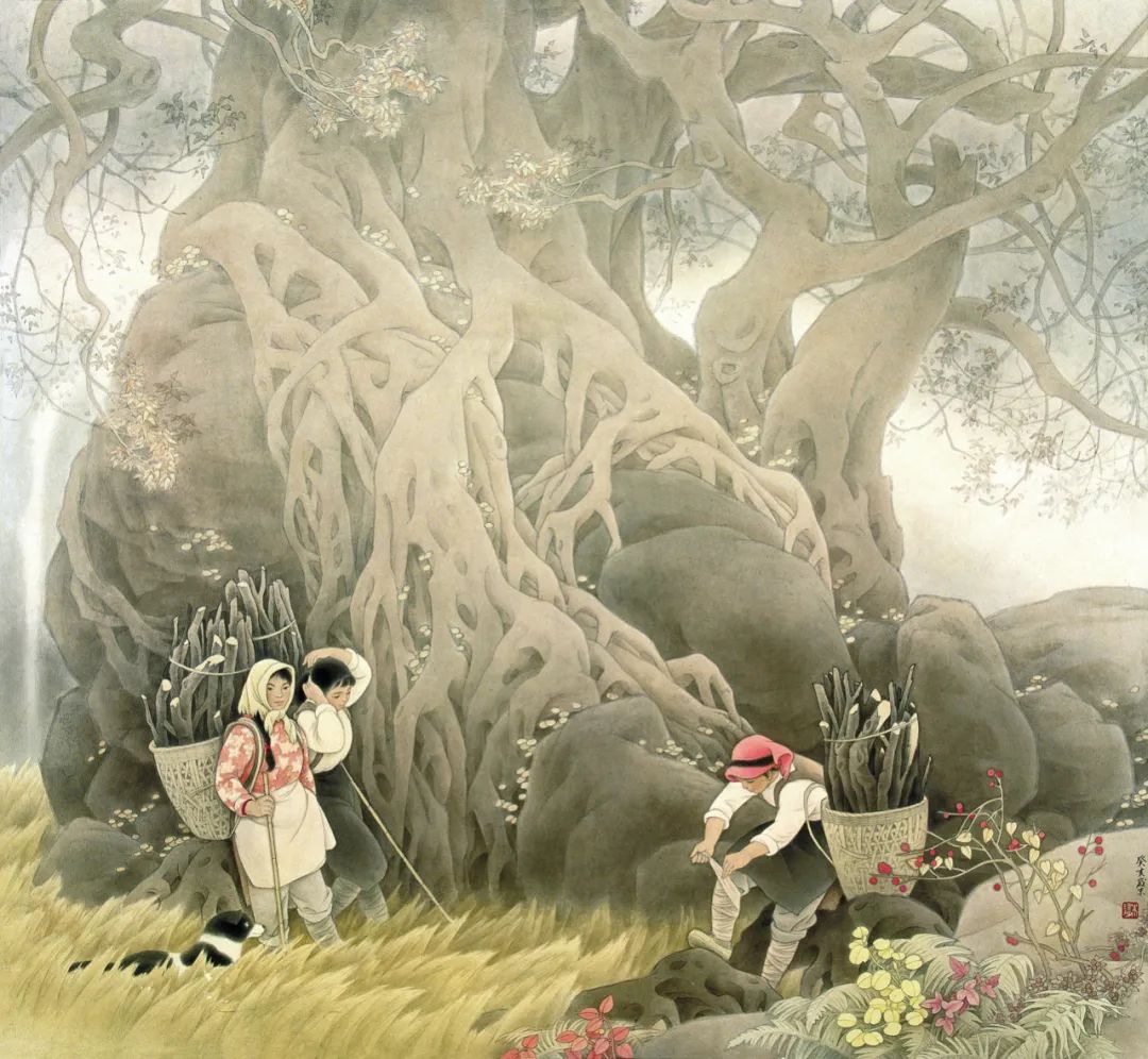 朱理存作品100幅,画家朱理存