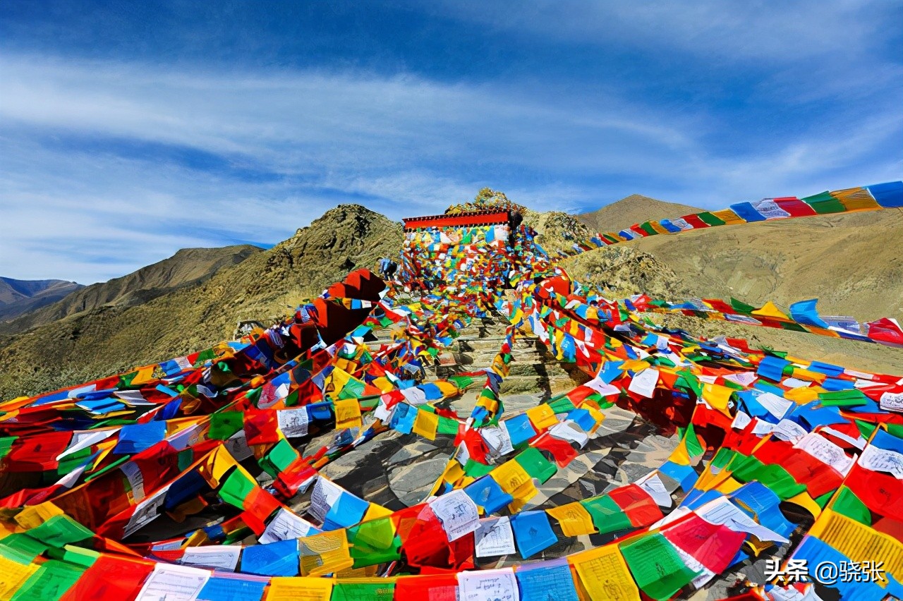 到西藏途中有哪些风景,去藏区的路上为什么都是经幡
