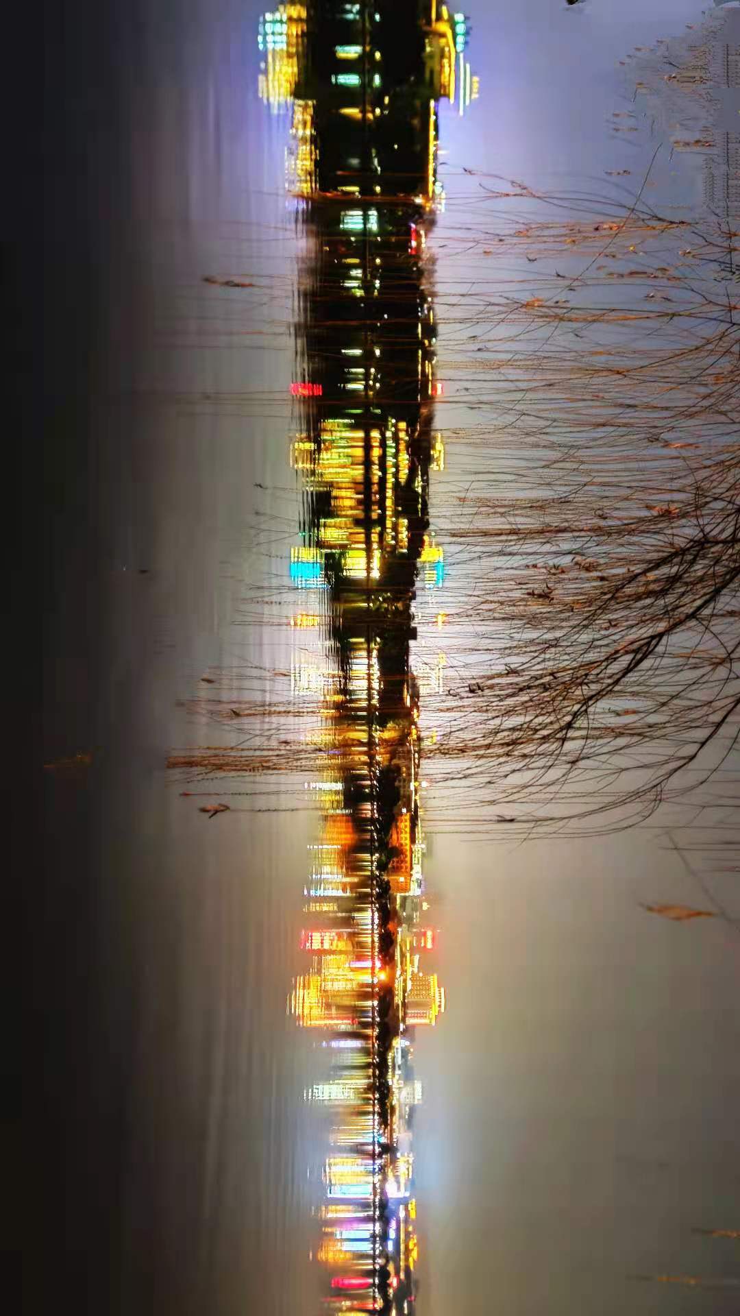 西湖夜游重启夜西湖美不胜收,开车夜游西湖视频夜景