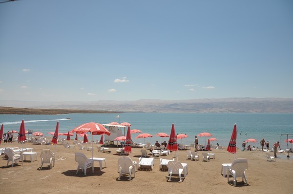 以色列死海全景图,以色列死海旅游攻略