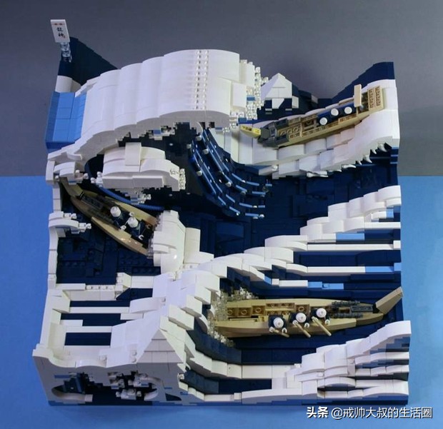 葛饰北斋神奈川冲浪儿童介绍,葛饰北斋神奈川冲浪图有多少幅