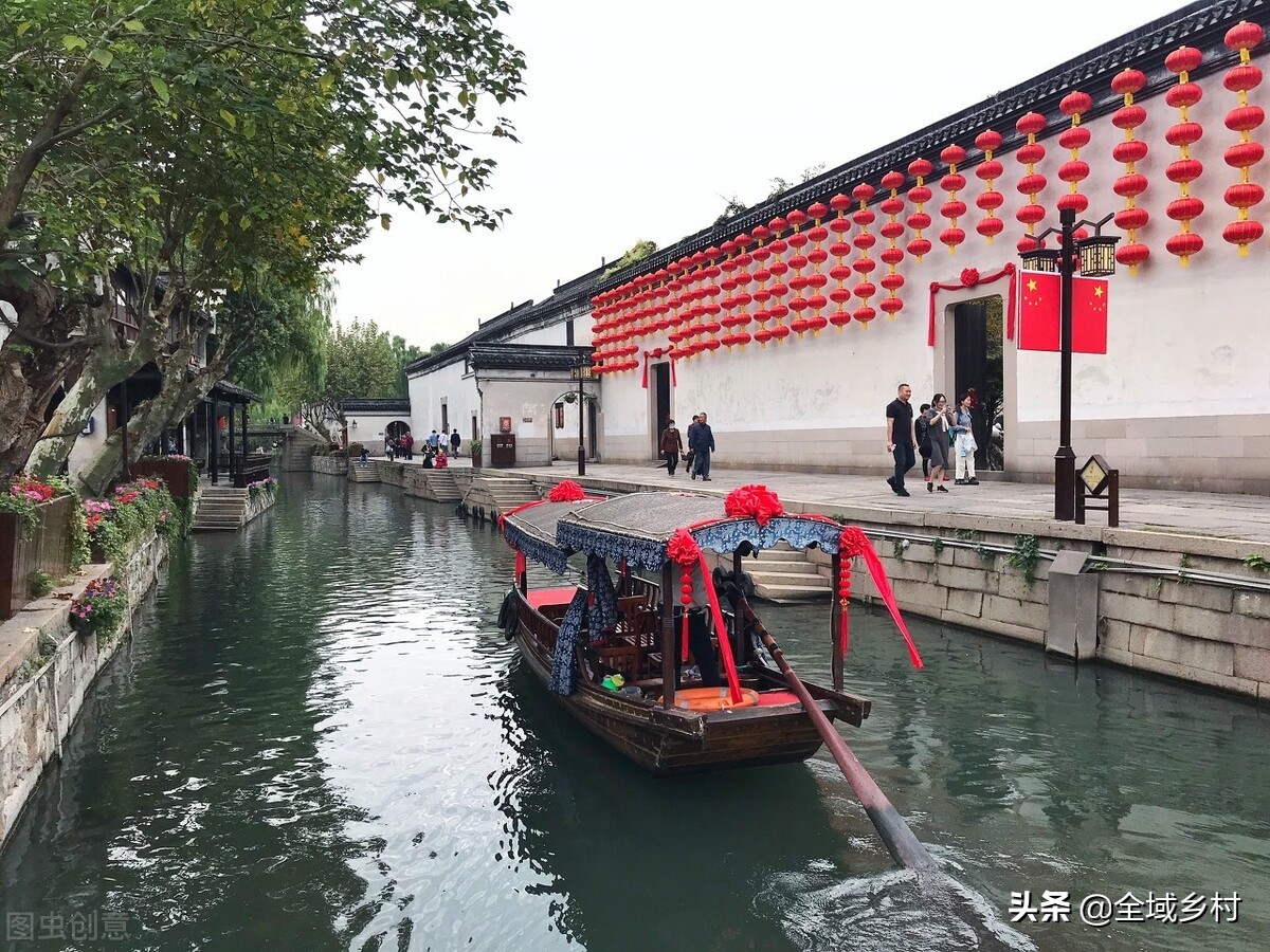 完整的江南六大古镇之一西塘,江南六大古镇之一乌镇江南水乡