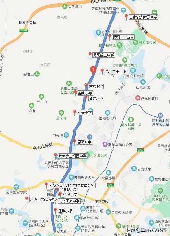 昆明龙泉路好吗,昆明龙泉路段