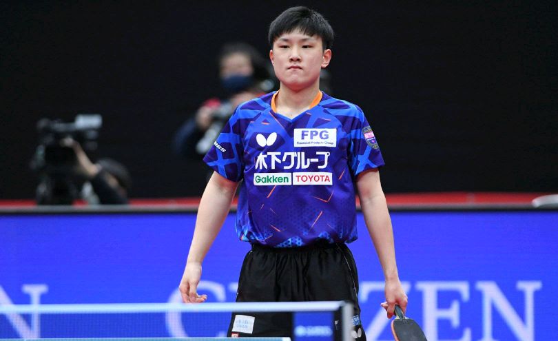 陈梦香蕉,陈梦刘国梁比赛