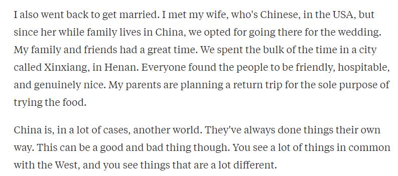 美国知乎老外对中国女孩评价,美国老外知乎