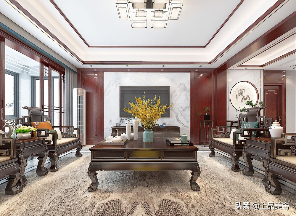 老公不顾老婆反对坚持装中式风，完工效果太震撼，被老婆拿出来晒