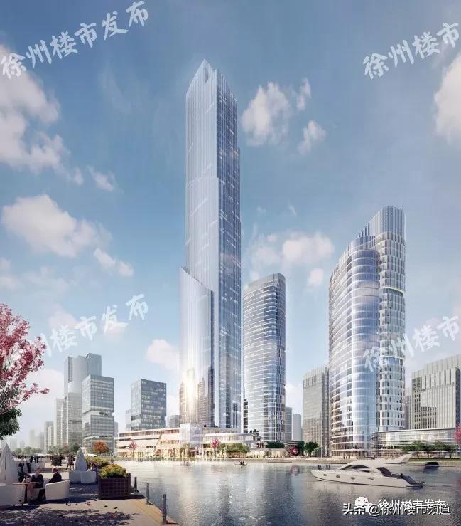 200米地标高楼,200米地标北中心