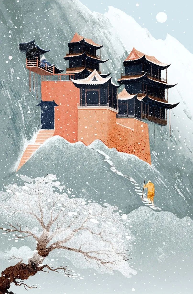 90年代画风的插画师,90后插画师画出美丽乡村