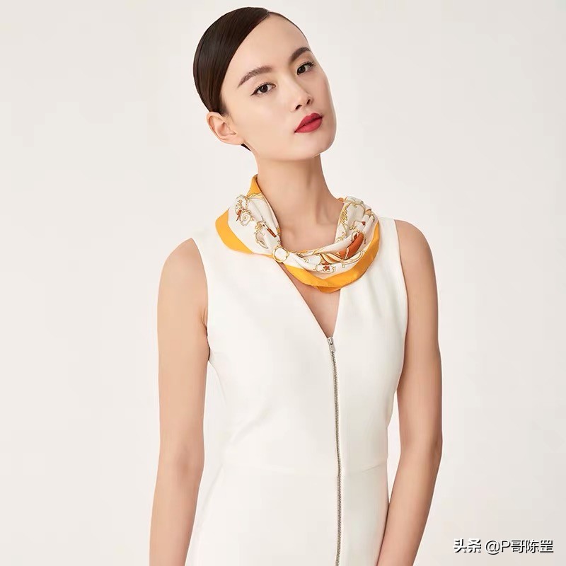 「原创首发」「P哥设计」「自拍」真丝小方巾《黄金时代》4