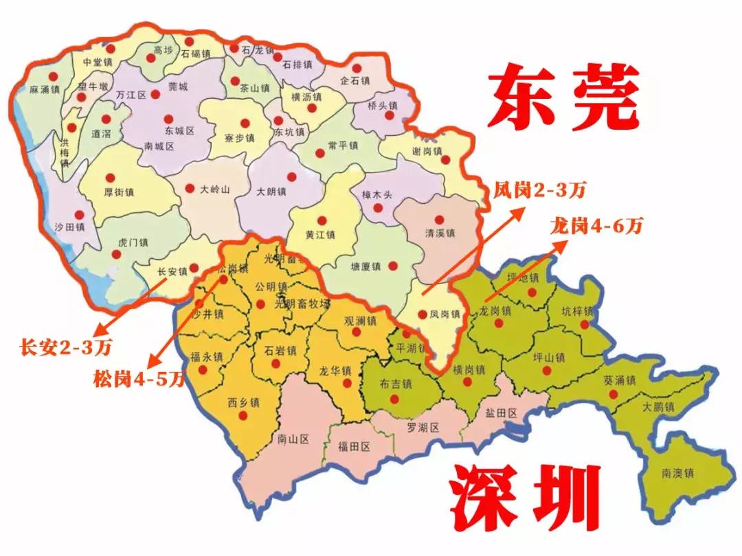 买房位置差5公里房价差别大,距离1.7公里房价差几千块