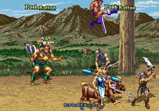 世嘉的战斧系列衍生作漫谈,街机经典游戏盘点大合集