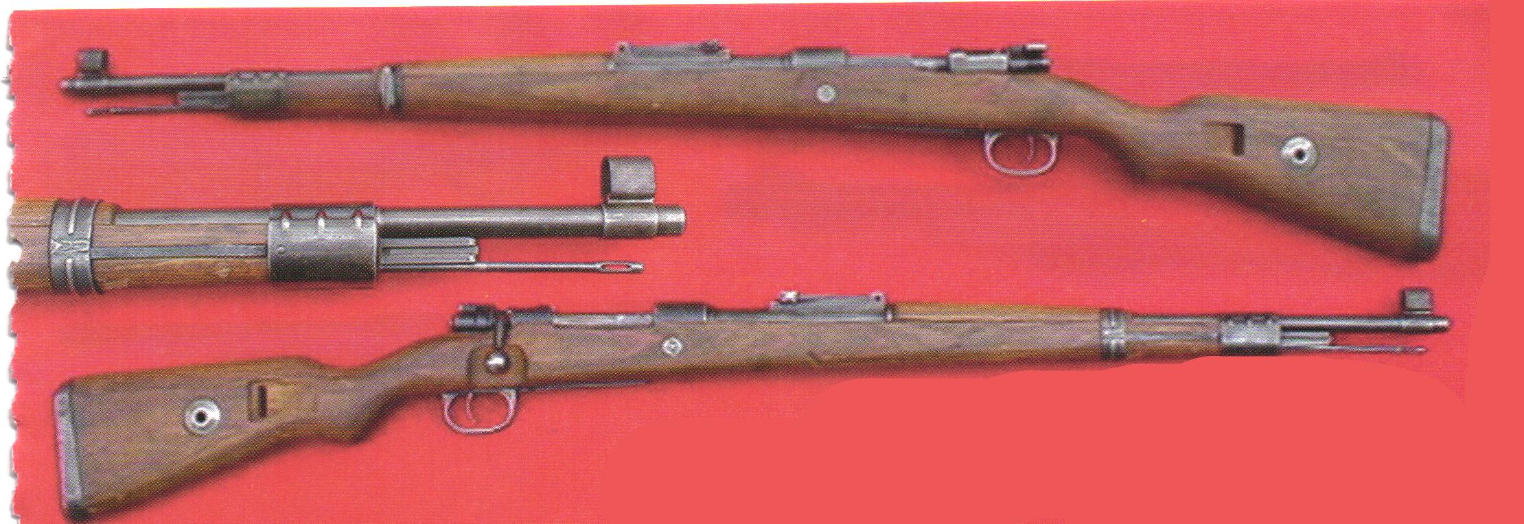 德国毛瑟步枪,德国全部毛瑟步枪