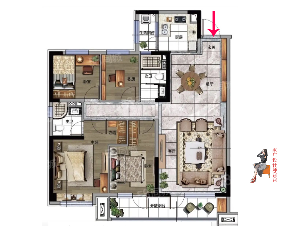 6款爆款户型,最新流行的商品房户型