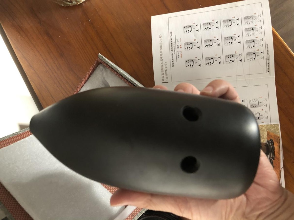 好物鉴赏大全,大师级收藏黑陶埙十孔
