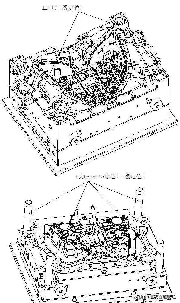汽车灯壳模具设计,汽车大灯灯罩制作模具