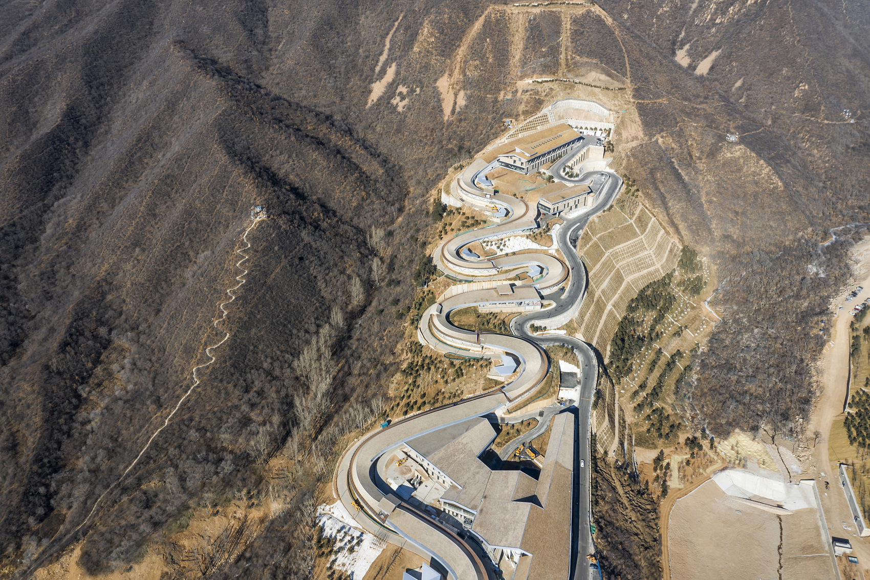 北京冬奥钢架雪车场地,燃擎赛道之旅北京