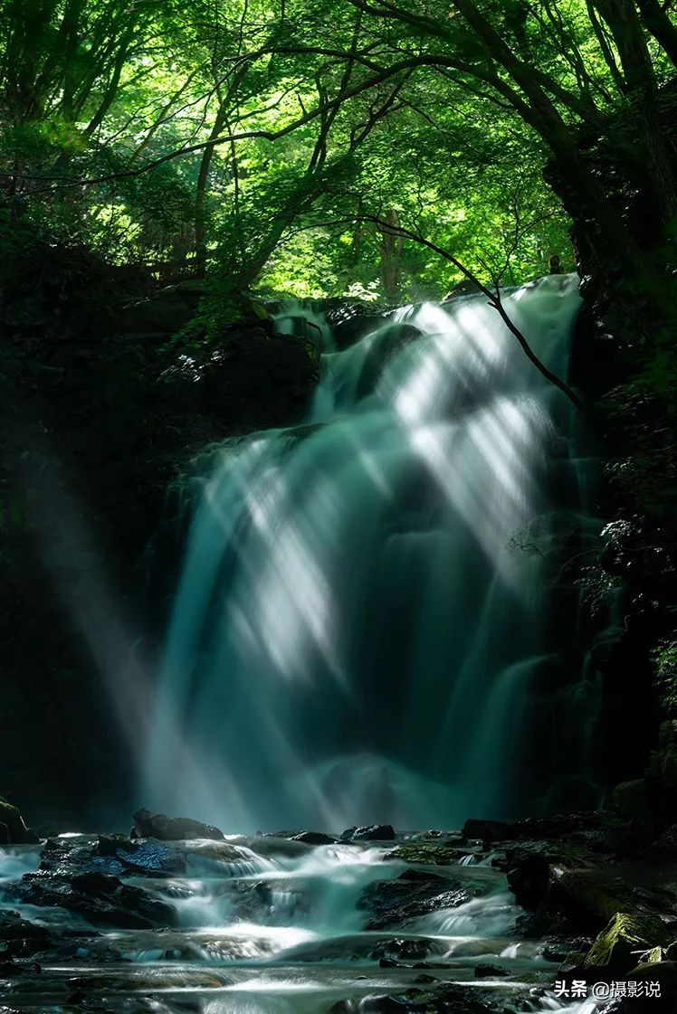 手机如何用nd镜拍出丝滑瀑布,nd减光镜拍摄瀑布