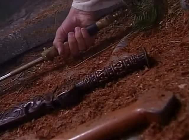 独孤求败和杨过相遇,杨过剑冢觅得玄铁剑独孤求败