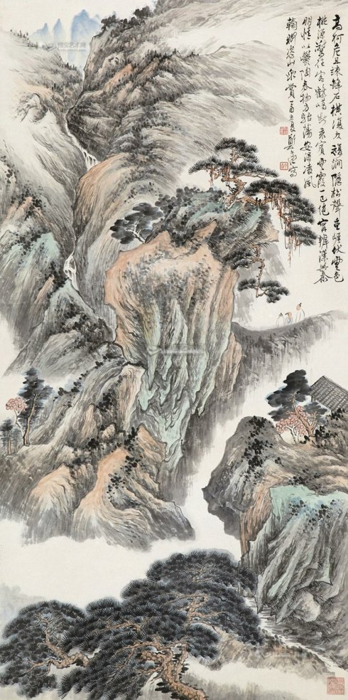 郑午昌花鸟,丝鬓散人郑午昌百幅绘画作品赏析