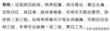 医生必记：38种常见咳喘诊断要点及用药方法！