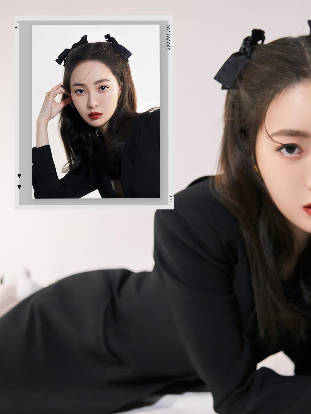 36岁圆脸扎什么发型减龄,胖圆脸适合的中长扎发教程