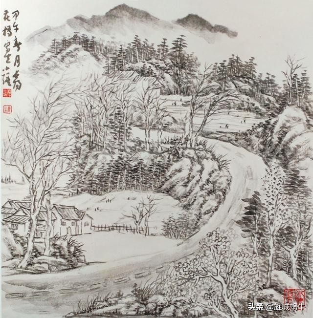 写生水墨画作品欣赏,水墨人物画写生作品欣赏