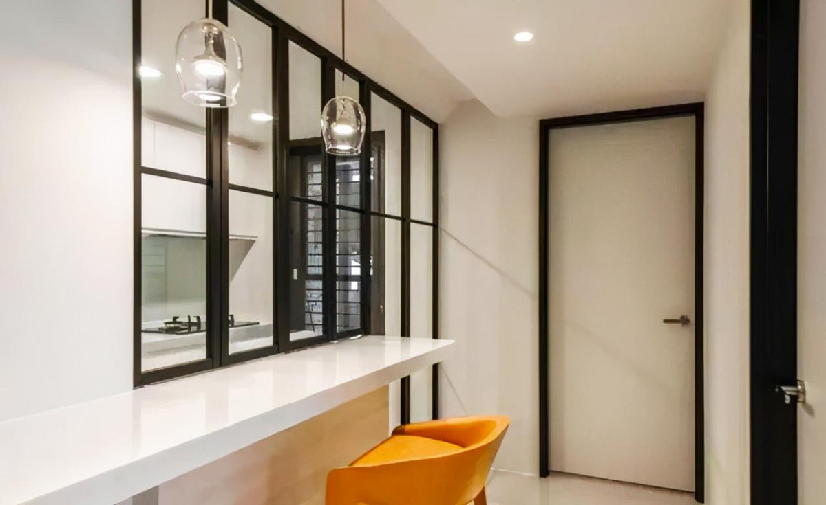 网红玻璃门推荐,网上爆火的黑框玻璃门