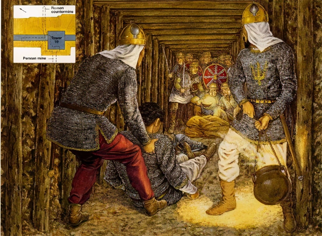 坑道与毒气：象征萨珊波斯崛起的杜拉欧罗波斯之围