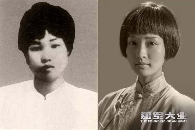 毛*东泽**敲响了“板仓杨寓”大门，一个圆脸大眼睛的少女出现在眼前