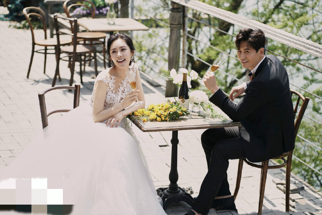 秋瓷炫婚纱照曝光,秋瓷炫婚纱照图片大全