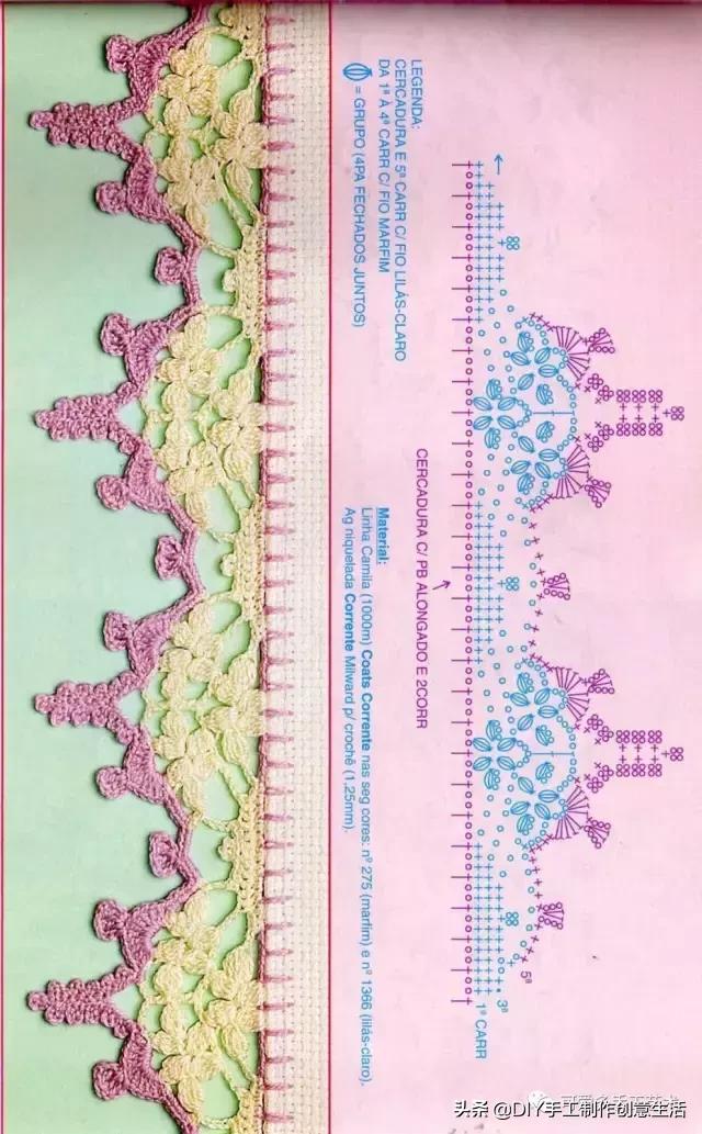 漂亮的钩针桌布衣,钩针钩织漂亮桌布衣图解